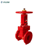 UL FM 300 Psi OS&Y Flanged Ends Gate Valve Handwheel Operated